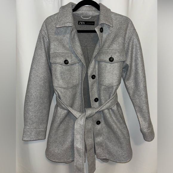 Zara Oversized Shacket - Picture 1 of 2